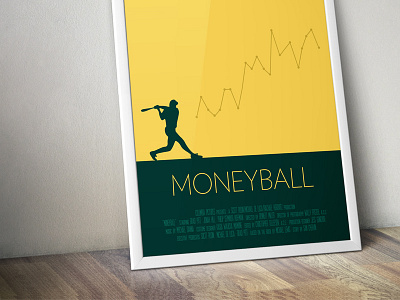 Moneyball minimalist moneyball movie poster