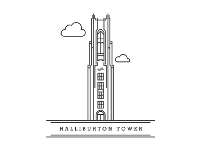 Halliburton Tower memphis monolinear rhodes college tower
