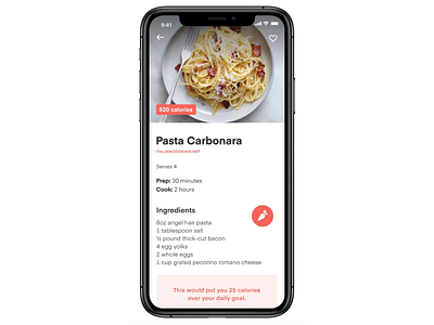 Meal Planner Concept: Smart Substitutions and Timers app interaction design invisionstudio product design ui ui design ux design