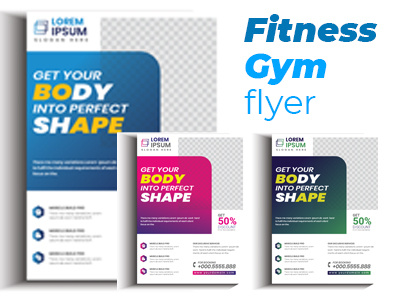 Fitness GYM Flyer Bundle
