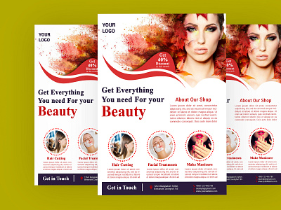 Beauty Spa Flyer design