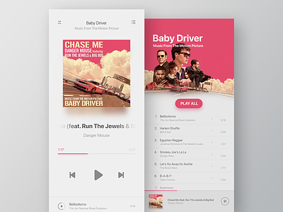 Music Player baby dailyui driver movie music player soundtrack