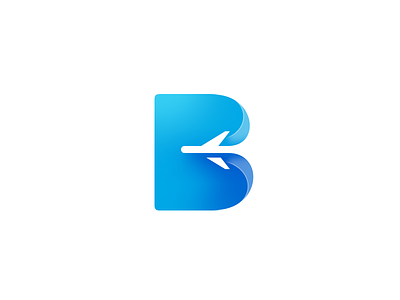 B logo app icon logo