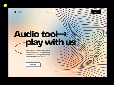 Music collaboration tool design aspiring audio concept creation creative design design concept inspiring melodies music sharing sounds studio synergy tool tunesmiths ui ux vibes web