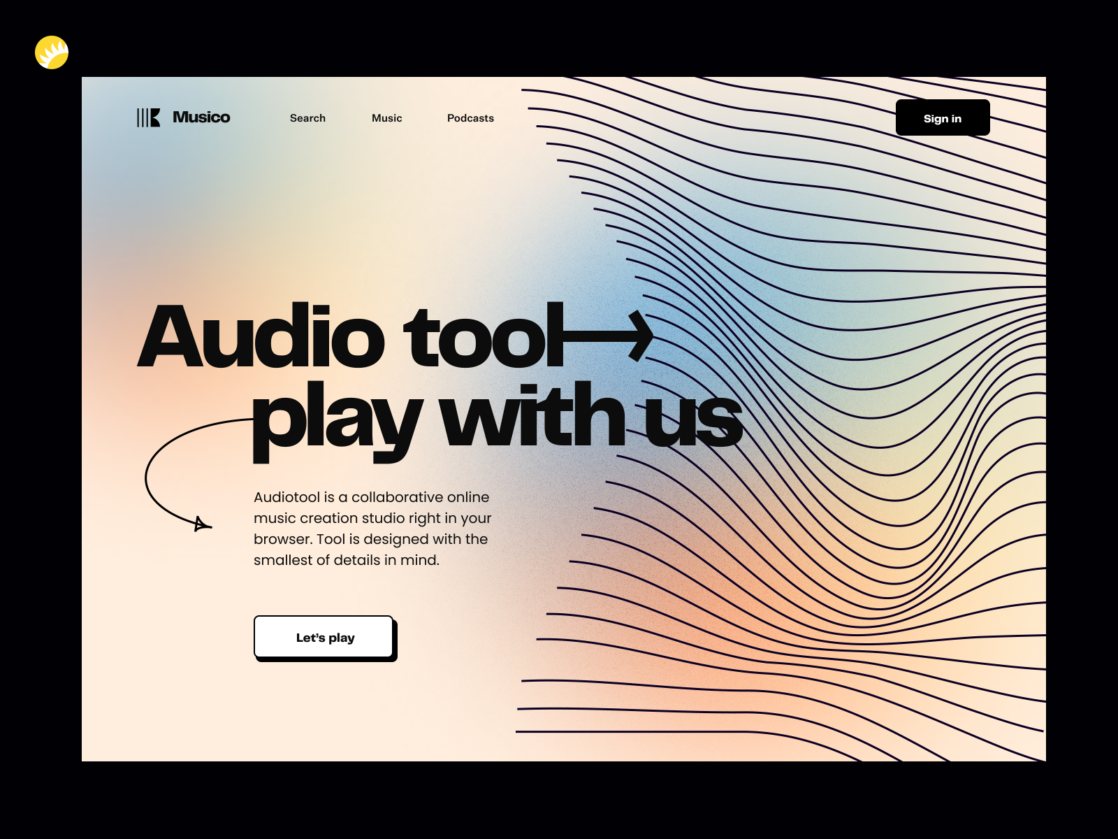 Music collaboration tool design by Elena Zharko for Andersen Design on ...