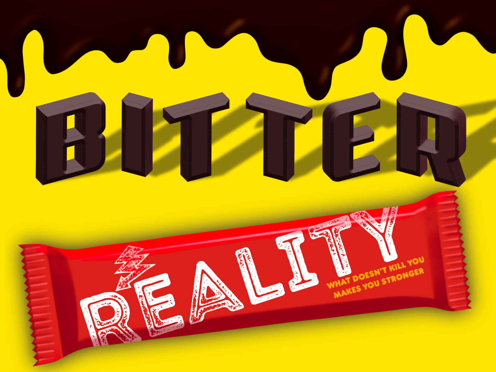 Bitter 🍫 Reality by Mehmet on Dribbble