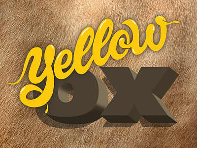Yellow Ox brown fur ox yellow