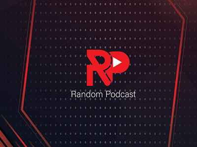 Random Podcast Logo Design branding creative design graphic design idea illustration live logo minimal podcast podcast logo professional texture typography vector