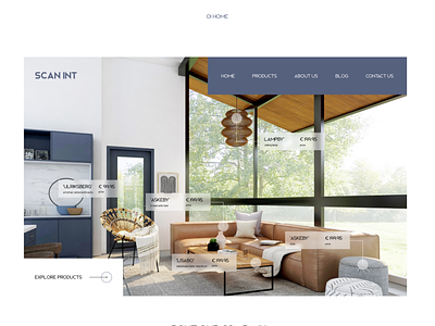 SCAN INT design designfurniture furnurture ui web