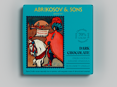 Dark Chocolate Packaging Design Concept