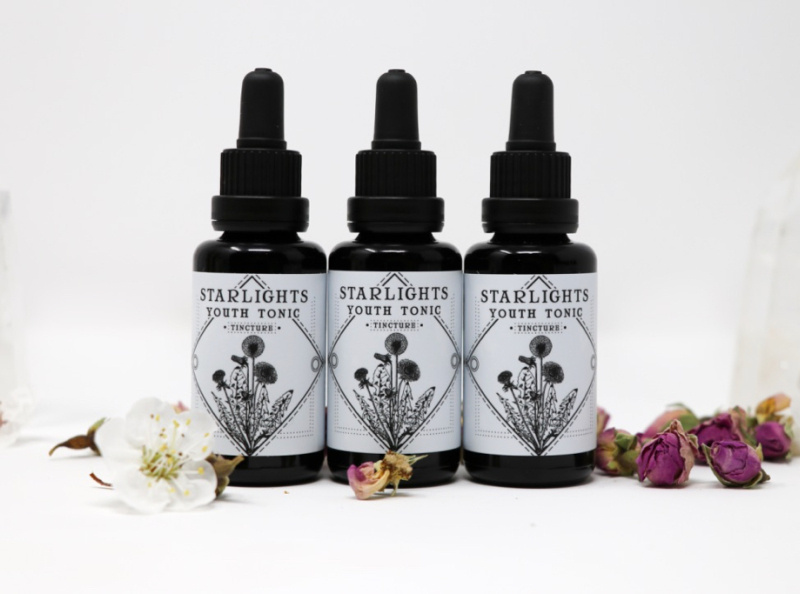 Tincture Bottle Label Design by Ashish Bamal on Dribbble