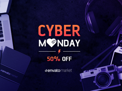 Cyber Monday assets cyber design graphics mobile monday templates web website