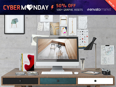Mock-up Creator / Hero Desktop *Cyber Monday* app creator design desktop devices hero preview responsive screen sketch smart web
