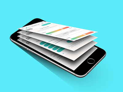 Initial Screening app design healthcare material mobile ui ux