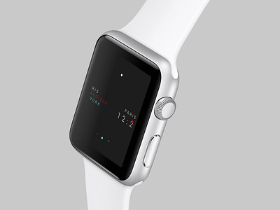 Dot Watch apple watch clock concept dot minimal