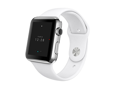 Dot Watch apple watch clock concept dot minimal