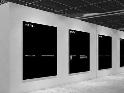 ma7hs art black exhibition exposition mathematics maths white