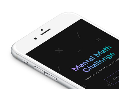 Mental Math Challenge app calculate game ios math mathematics maths