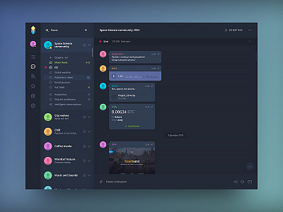 Messenger Design Ui