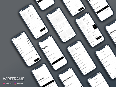 App Wireframing adobexd app flow app mockup app ui appwireframing black and white dark mode dark theme mobile app design mobile design mockup mockup design popular ui uiux user experience wireframe wireframe design wireframes wireframing