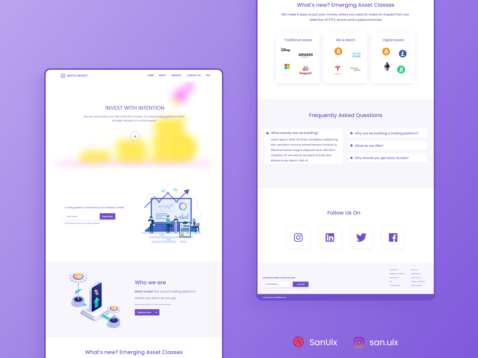 Web Redesign by Sandeep singh on Dribbble