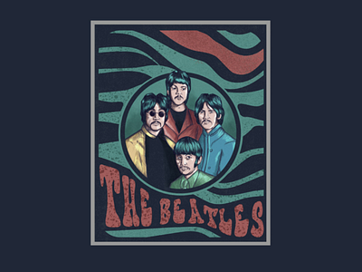 The beatles illustration