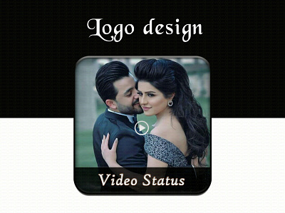 Video Status logo app branding design icon logo