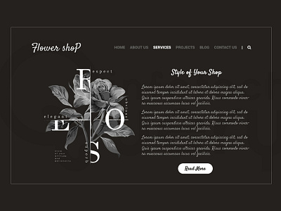 Landing Page Design branding design photoshop typography web website