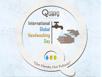 International Global Handwashing Day branding design typography