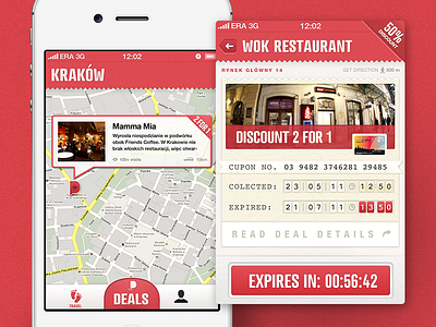 Deal Driver Krakow - Mobile App dealdriver deals ios mobile omgkrk rzmota webapp