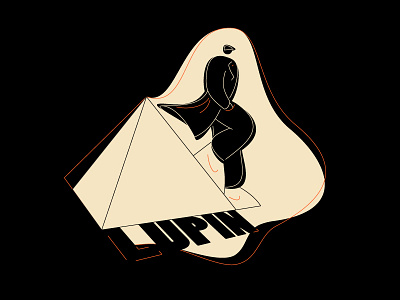 Lupin adobe ai animation design france illustration lupin motion motion graphics netflix paris tv series
