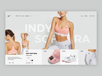 Electricista desinfectante Sofocar Nike Theme designs, themes, templates and downloadable graphic elements on  Dribbble