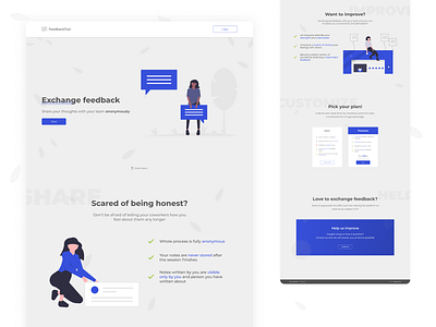 FeedbackTool app design feedback tool ui ux webdesign website