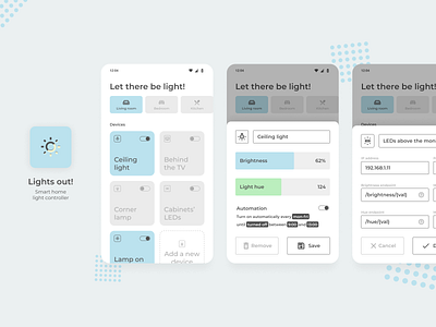 Lights out! - smart home app