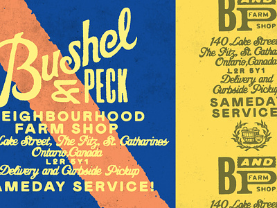 Bushel & Peck – 1/5 branding gold lunchbox