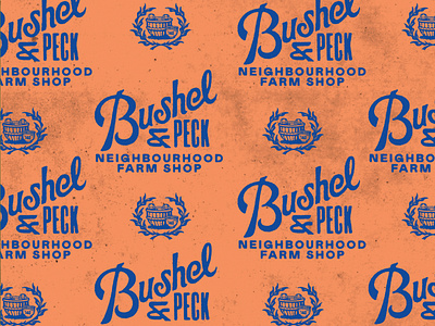 Bushel & Peck – 4/5 branding gold lunchbox karl hebert lettering