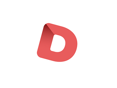 D Logo app branding logo mark monogram ui