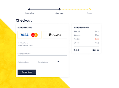 Checkout checkout dailyui design ui ux