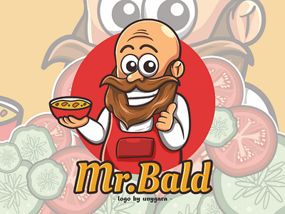 Restaurant Logo Cartoon cartoon character food logo mascot