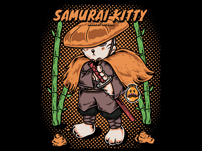 Samurai Kitty by Unygara