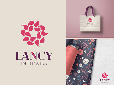 lancy logo branding apperals banding brand identity brand marketing creative logo designer logo logodesign social media womenswear