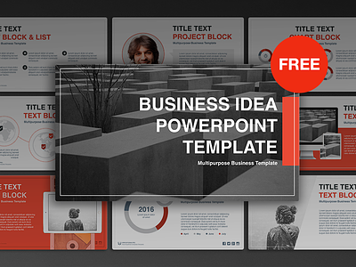 Free PowerPoint template: Business Idea