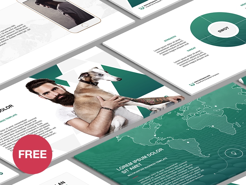 Free PowerPoint template: Business Plan by hislide.io on ...