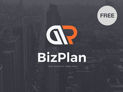 Free Keynote template: BizPlan business corporate download free freebies key keynote marketing modern presentation startup template