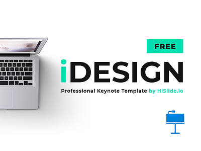 iDESIGN Free Keynote Template download free freebie freebies infographic key keynote minimal modern slide template