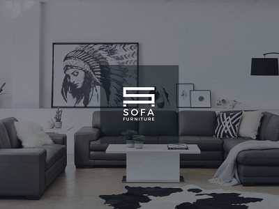 Minimalist letter S for Sofa Logo branding furniture letters logo minimalist s simple sofa