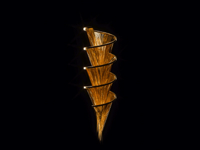 Gold Spiral 3d abstract adobe camera cinema 4d gold golden hdri reflection render shiny spin spiral twist weird