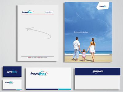 Brand Identity businesscard envelop folder logo memo