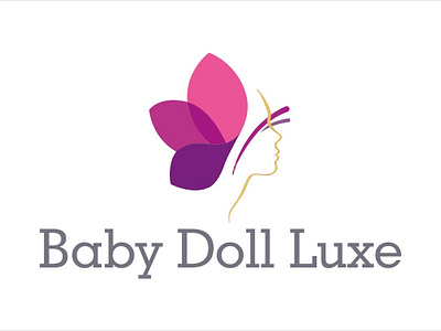 Baby Luxe brand identity graphic design logo logo design