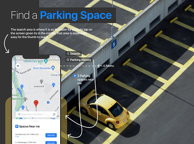 Find Parking Space app area branding business cars city country design flat graphic design icon illustration mobile ui park space uber ui ux vector